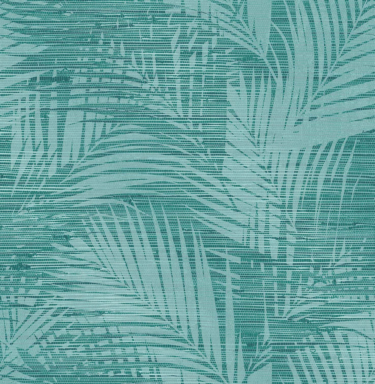Brewster 2766-24400 Motmot Turquoise Palm Wallpaper