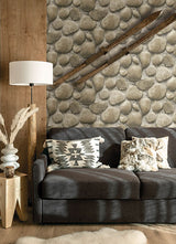 Chesapeake 4142-72612 Root Rock Beige Wallpaper - Eade's Wallpaper