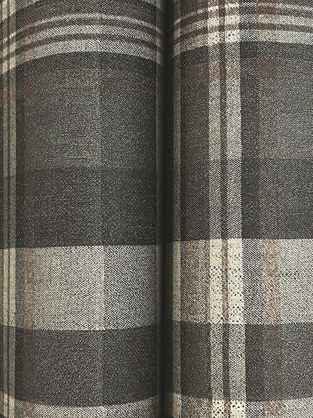 Chesapeake 4142-72632 Dutton Plaid Charcoal Wallpaper - Eade's Wallpaper