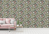 Eade’s Leif White Vine Trail Wallpaper White