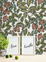 Eade’s Leif White Vine Trail Wallpaper White