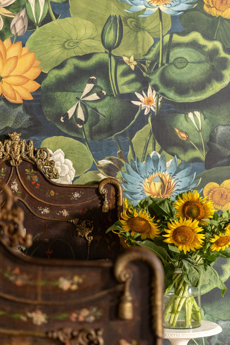 MindtheGap LOTUS BLOSSOM - Wallpaper Collection 2024 - The Wetlands