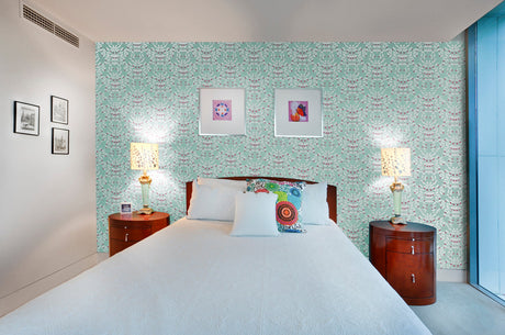 Sandudd SD5283-2 Kristofer Mint Botanical Wallpaper