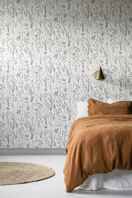 Sandudd SD5310-2 Harald Multicolor Botanical Wallpaper