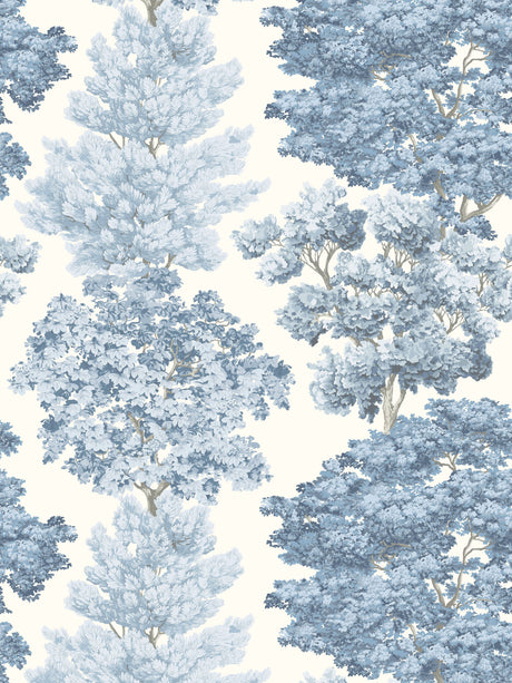 Scalamandre WW 0002WP88583D LIGHT BLUE CENTRAL PARK WALLPAPER - Eade's Wallpaper